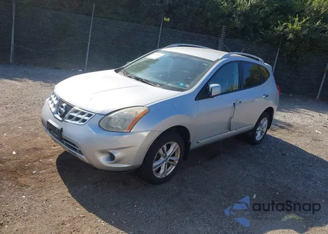 2013 Nissan Rogue Sv из США, поврежденный, VIN JN8AS5MV5DW602420